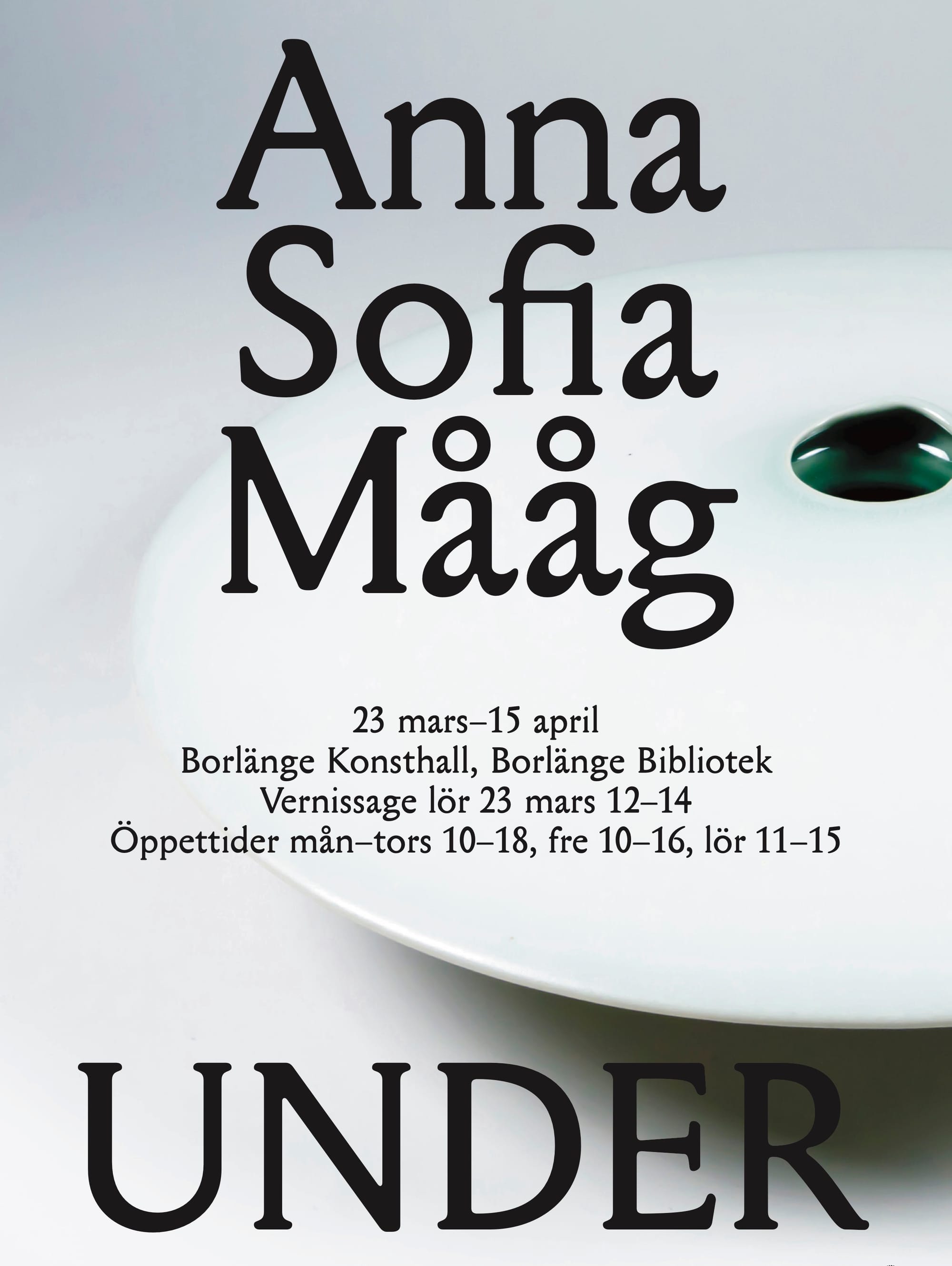 Open call - Borlänge biblioteks konsthall 2024