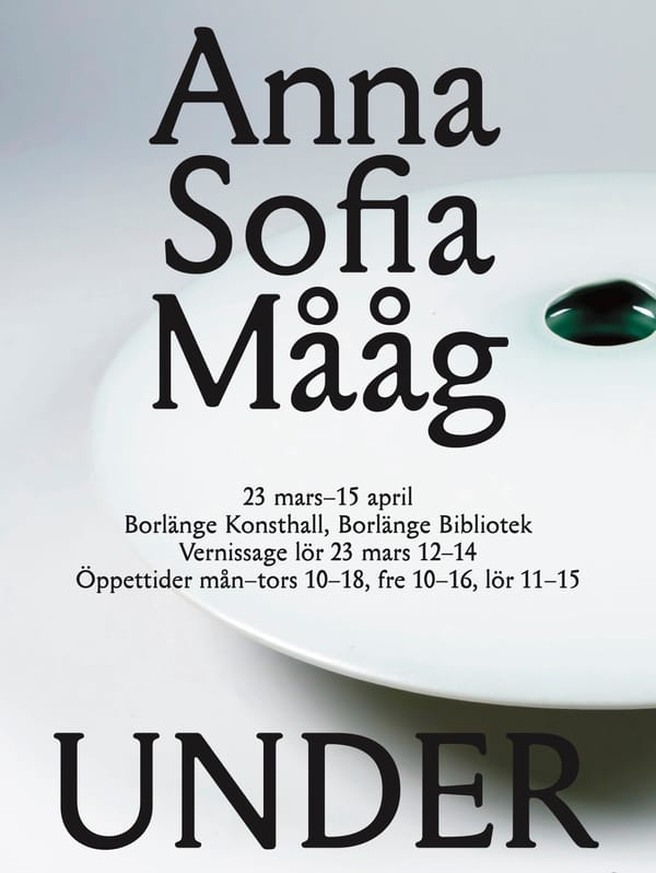 Open call - Borlänge biblioteks konsthall 2024